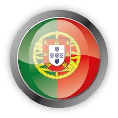 Obraz premium Button Europa - Portugal Portuguesa