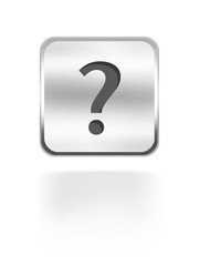 button aqua icon help