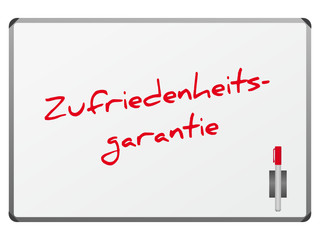Zufriedenheitsgarantie