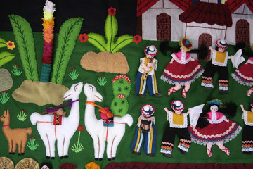 Otavalo,sabado mercado,Ecuador