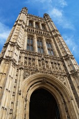 Obraz premium Londra, la torre del parlamento