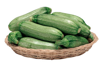 Zucchine nel cesto