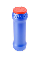 Plastic bottle isolated on a white