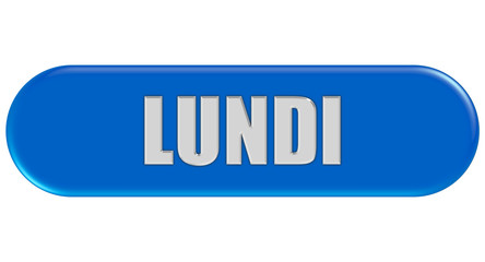Button blau LUNDI © Daniel Ernst