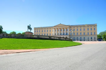 Deurstickers Oslo (Norway) - Palace "Slottet" © XtravaganT