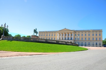 Naklejka premium Oslo (Norway) - Palace 