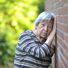 Sad Senior Woman XXVII