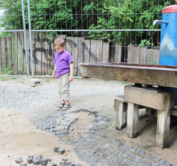 Auf dem Spielplatz