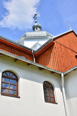 Greek catholic church in Komancza, Bieszczady, Poland