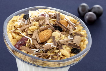 healthy and delicious parfait