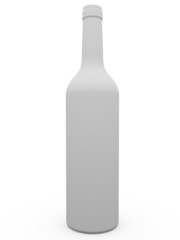 White wine bottle
