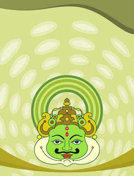 Kathakali Mask, Dance Mask