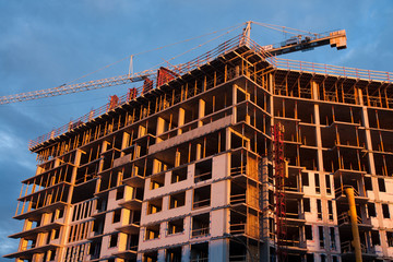 Fototapeta premium Construction project