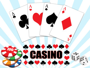 Casino background design