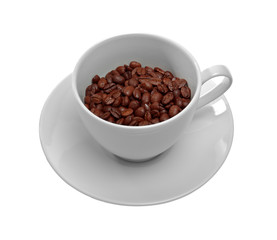cup of coffee beans