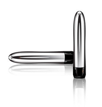 sextoy pour adulte : vibromasseur argent