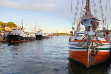 Fototapeta na wymiar Oslo (Norway) - Harbor