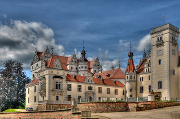 Fototapeta na wymiar Schlossanlage - Boitzenburg