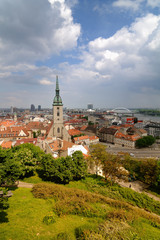 Fototapeta premium Bratislava catholic church, Slovakia