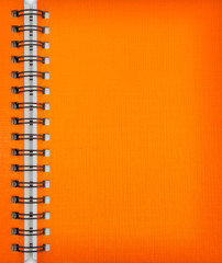 Orange notebook