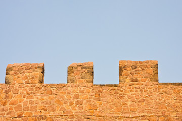 Burgmauer, Castle wall