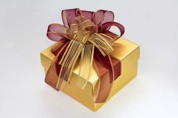 gold gift box