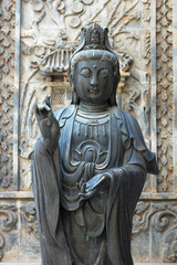 Fototapeta na wymiar Sculpture of Buddha