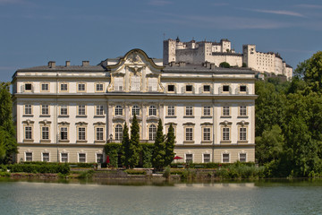 Fototapeta na wymiar Schloss Leopoldskron Salzburg