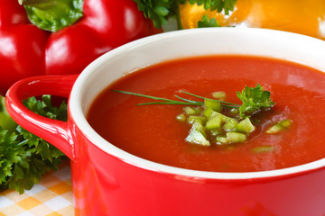 Tomato soup.