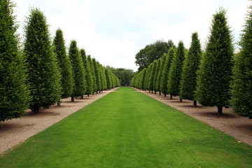 Terassengarten im Kloster Kamp