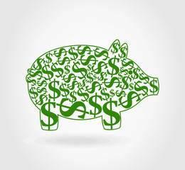 Dollar pig