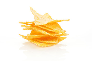 Nachos isolated.
