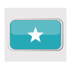 Flag of somali in the form of an icon for a web of pages