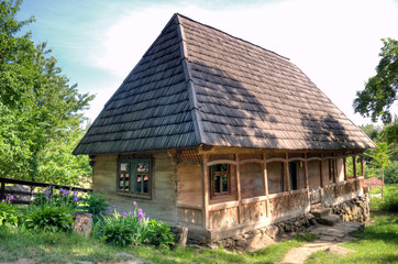 old wooden house