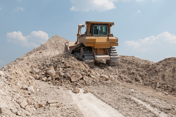 Obraz premium loading machine