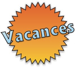 étiquette vacances