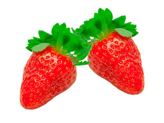 strawberry isolated on white background