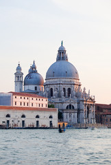 Fototapeta premium The Basilica of St Mary of Health, Venice