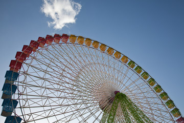 Noria en la feria
