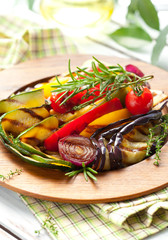 Grilled vegetables