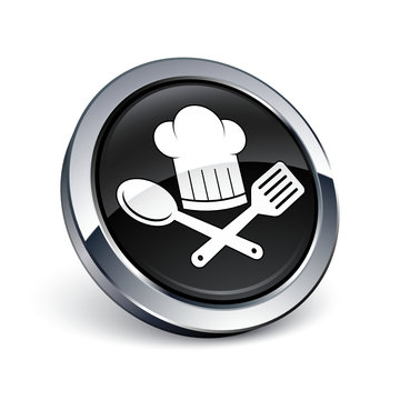 recommend clip art: icône bouton internet cuisine
