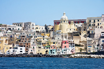 Fototapeta na wymiar Procida Island, Gulf of Naples, Italy