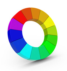 Obraz premium Der bunte Kreis