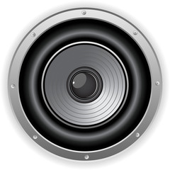 Round Isolated Sound Speaker