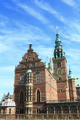 Fototapeta na wymiar Frederiksborg castle, Denmark