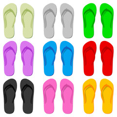 color flip flop