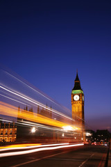 Fototapeta na wymiar Westminster, Londyn Noc View