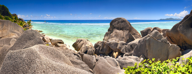 Панорама Сейшельские острова Ладиг