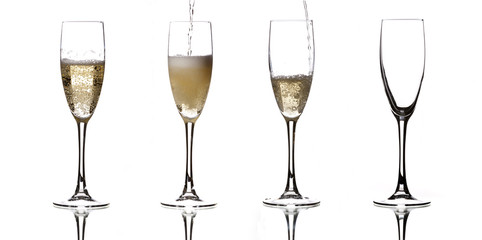 four champagne