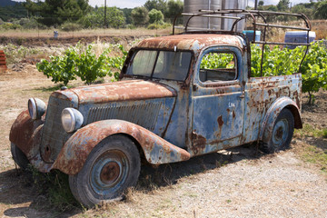 Rusty Old Abandoned Car